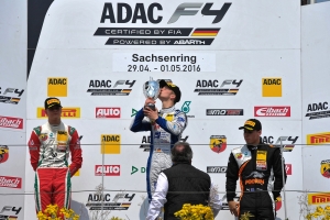 Mike David Ortmann (GER), kfzteile24 Muecke Motorsport, ADAC Formel 4, Sachsenring, 01.05.2016